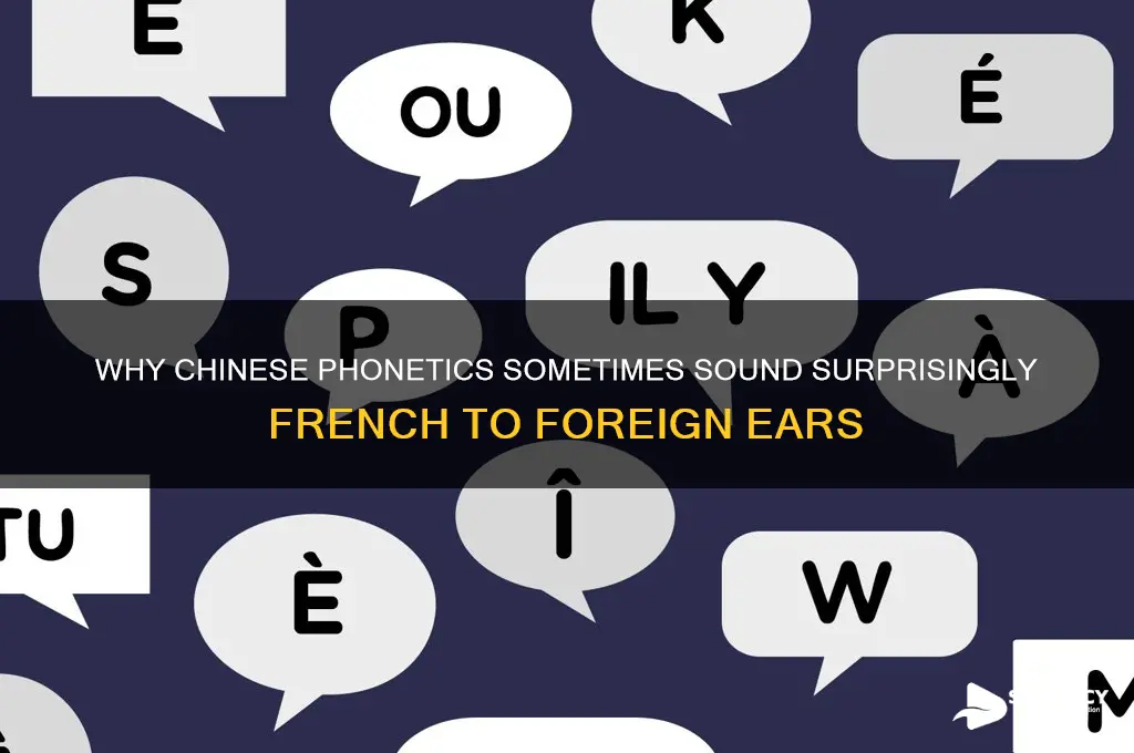 what does chinese sound french