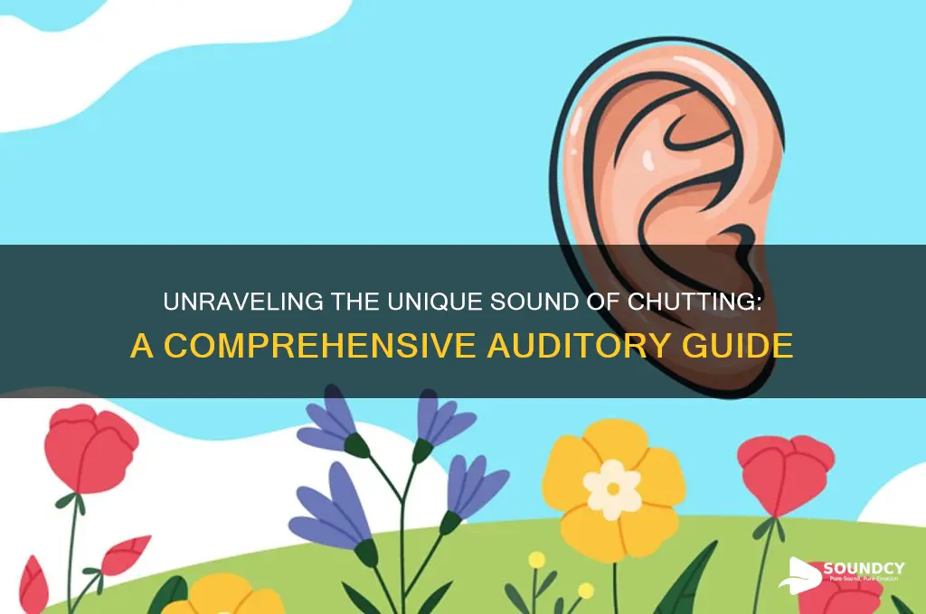 what does chutting sound like