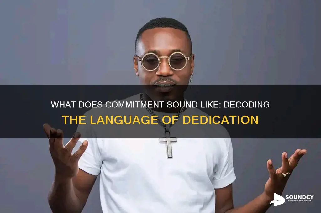 what does commitment sound like
