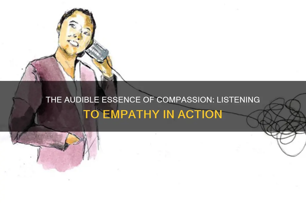what does compassion sound like