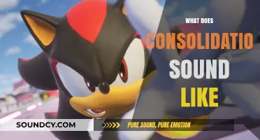 Unveiling the Sonic Signature of Consolidation: What Does It Sound Like?