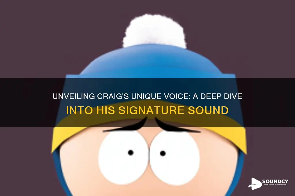 what does craig sound like