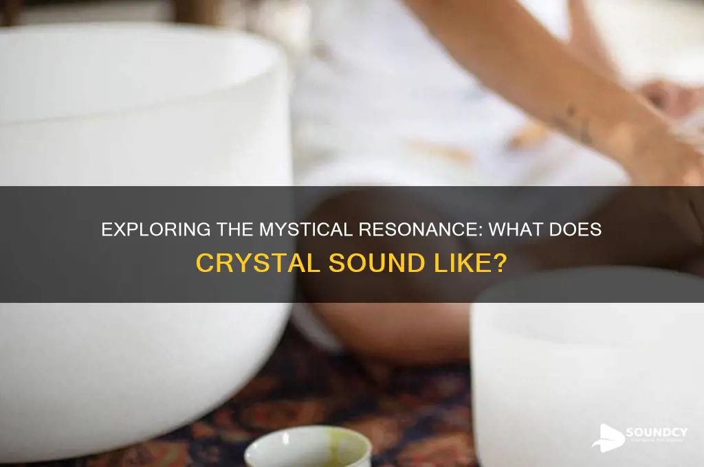 what does crystal sound like