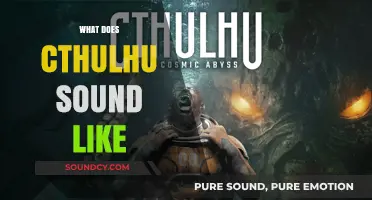Unveiling Cthulhu's Terrifying Roar: A Deep Dive into Its Cosmic Sound