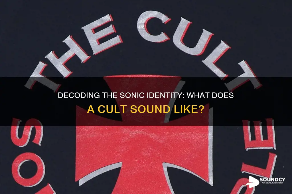 what does cult sound lik