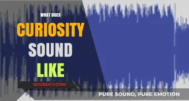 The Audible Essence of Curiosity: Unveiling Its Unique Sonic Signature