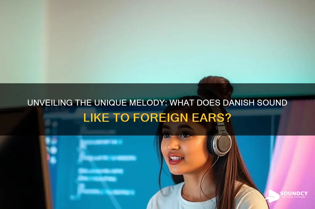 what does danish sound like