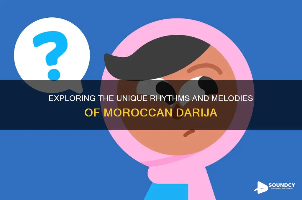 what does darija sound like