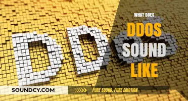 Unveiling the Sonic Signature: What Does a DDoS Attack Sound Like?
