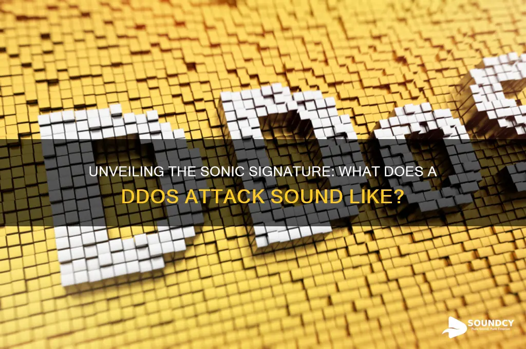 what does ddos sound like