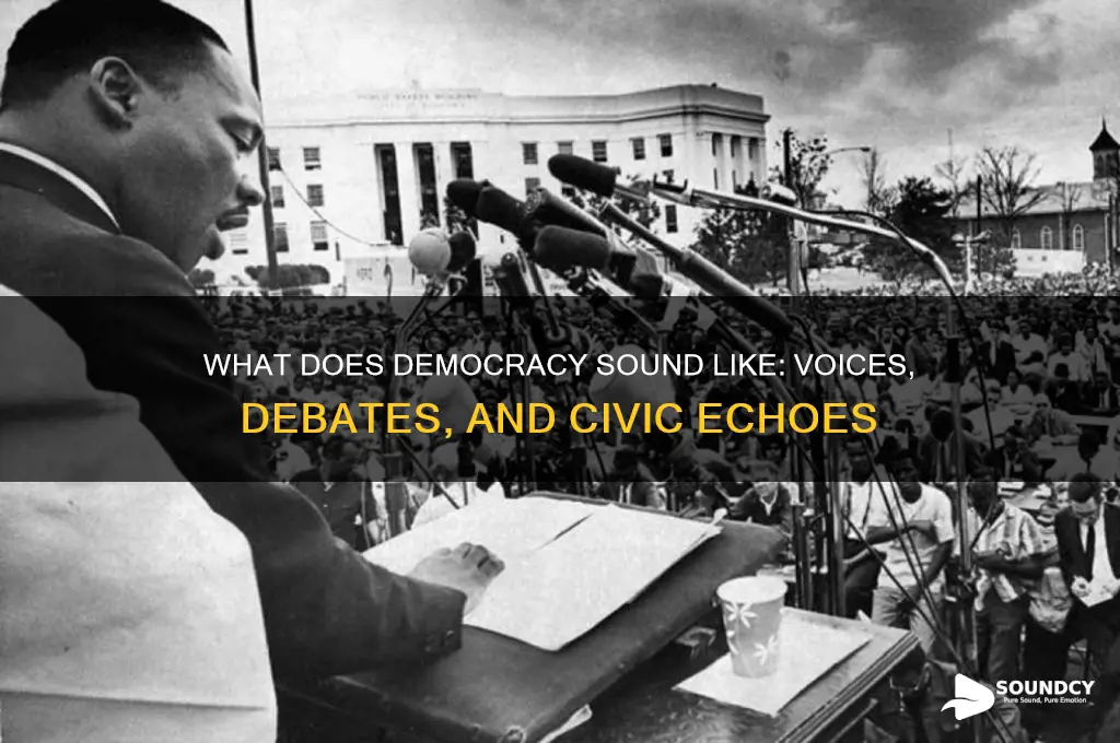 what does democracy sound like