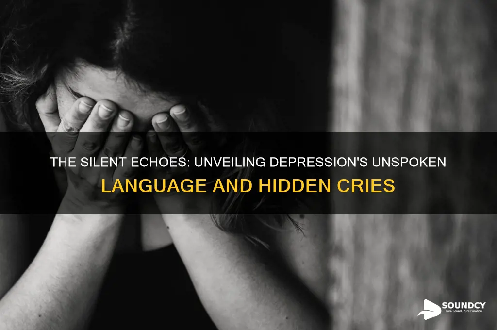 what does depression sound like