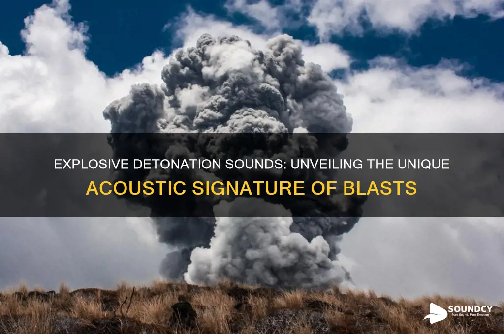 what does detonation sound like