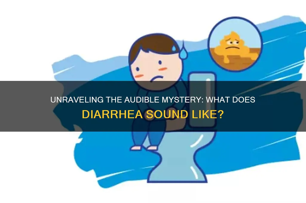 what does diarrhea sound like