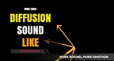 Exploring the Sonic Qualities of Diffusion: What Does It Sound Like?