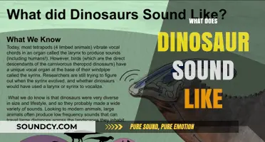 Unveiling the Mystery: What Did Dinosaurs Really Sound Like?