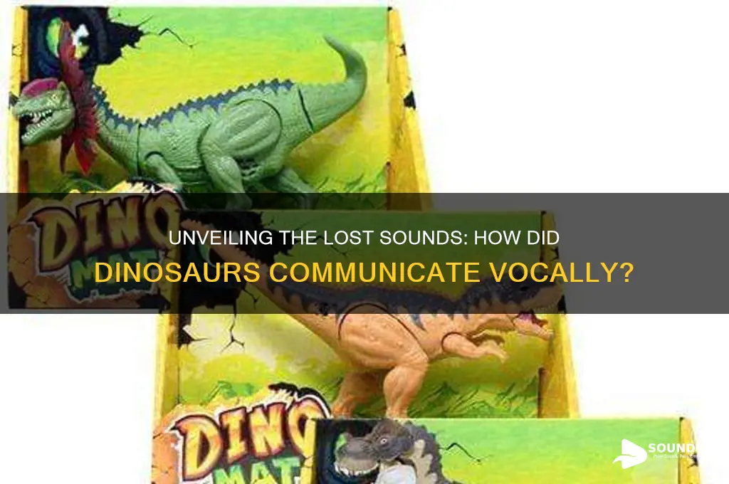 what does dinosaurs sound like