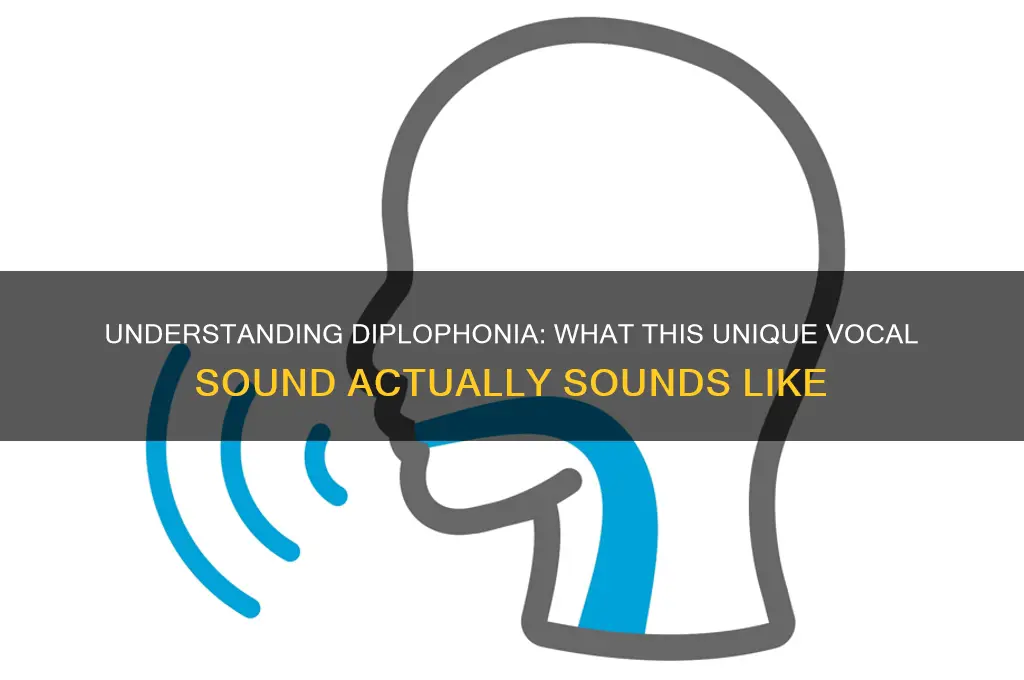 what does diplophonia sound like