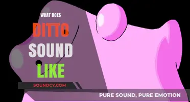Unveiling Ditto's Unique Sound: A Sonic Exploration of the Pokémon