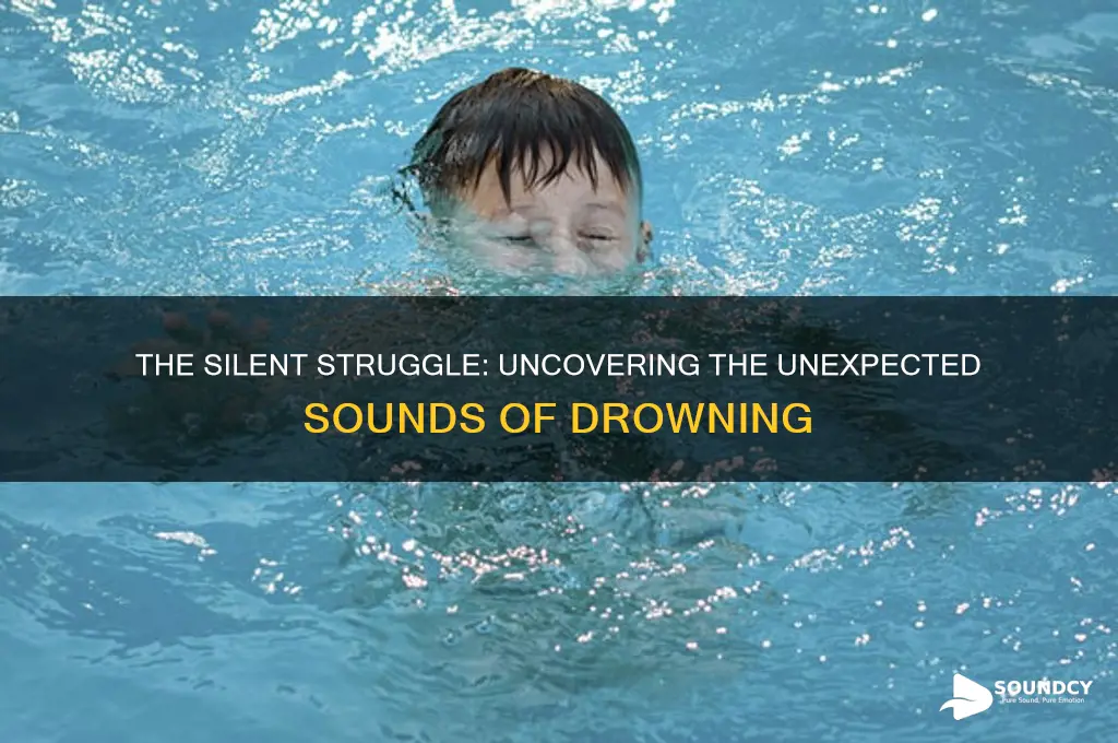 what does drowning sound like