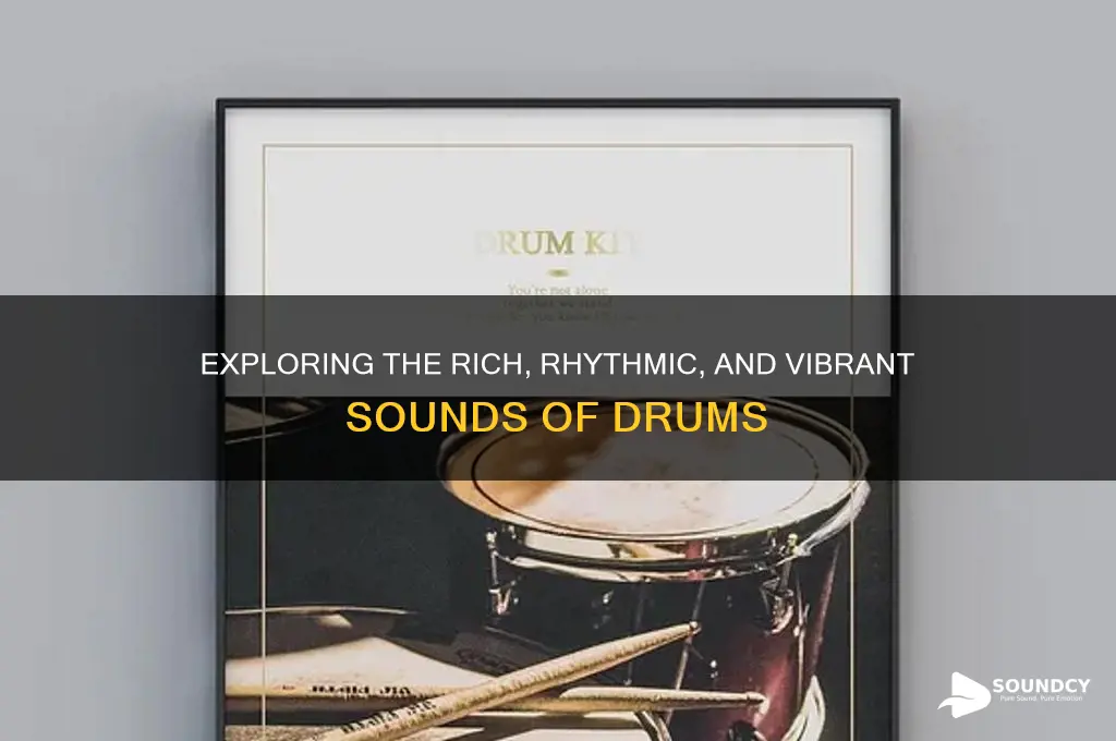 what does drums sound like