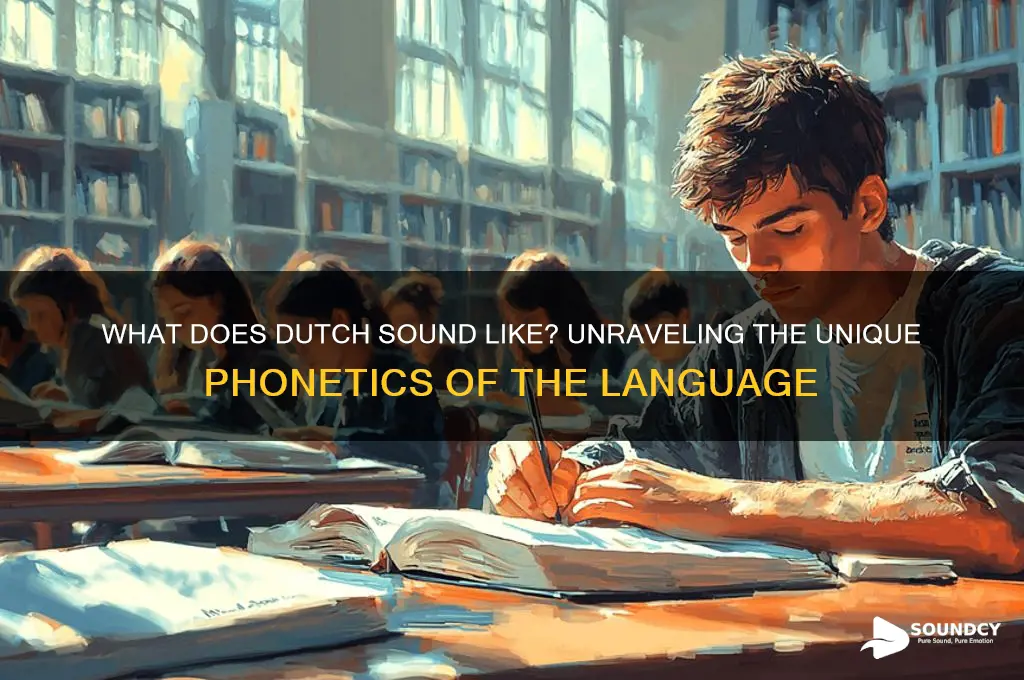 what does dutch sound liek