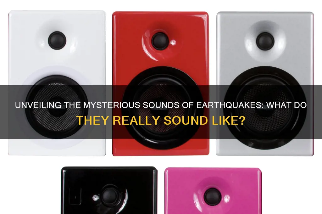 what does earthquake sound like