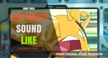 Unveiling Electabuzz's Unique Sound: A Sonic Exploration of the Electric Pokémon
