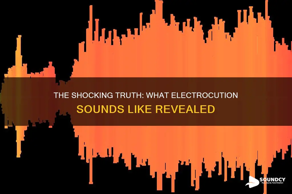 what does electrocution sound like