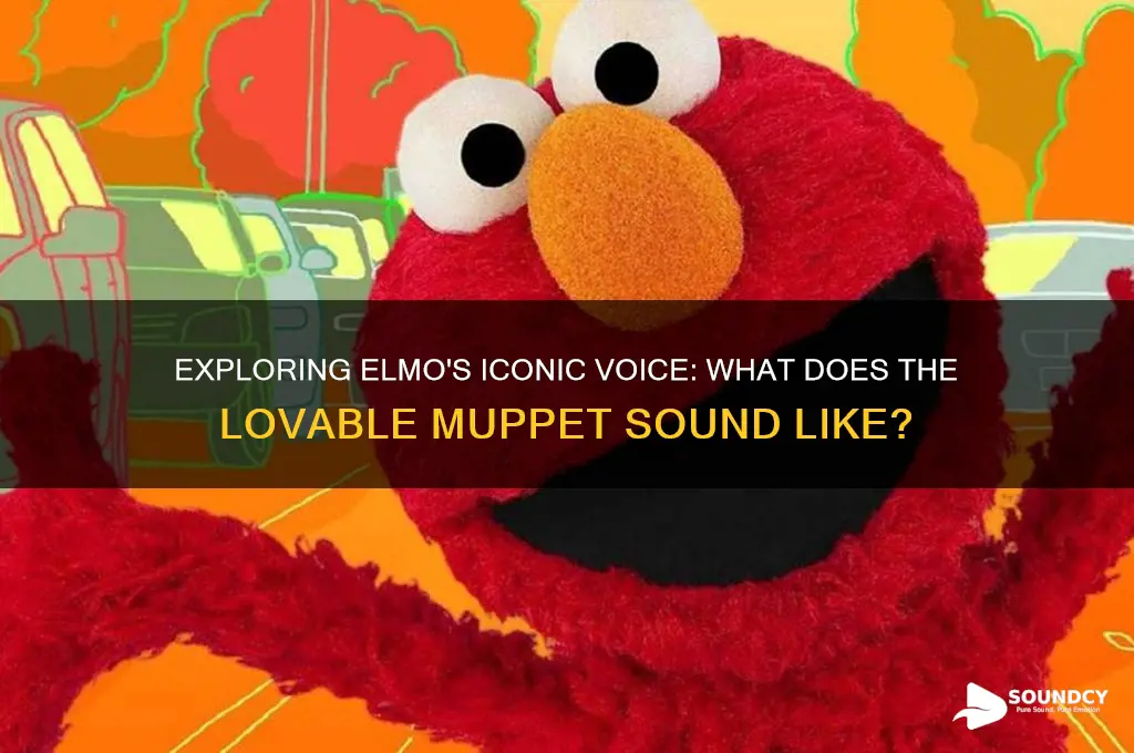 what does elmo sound like