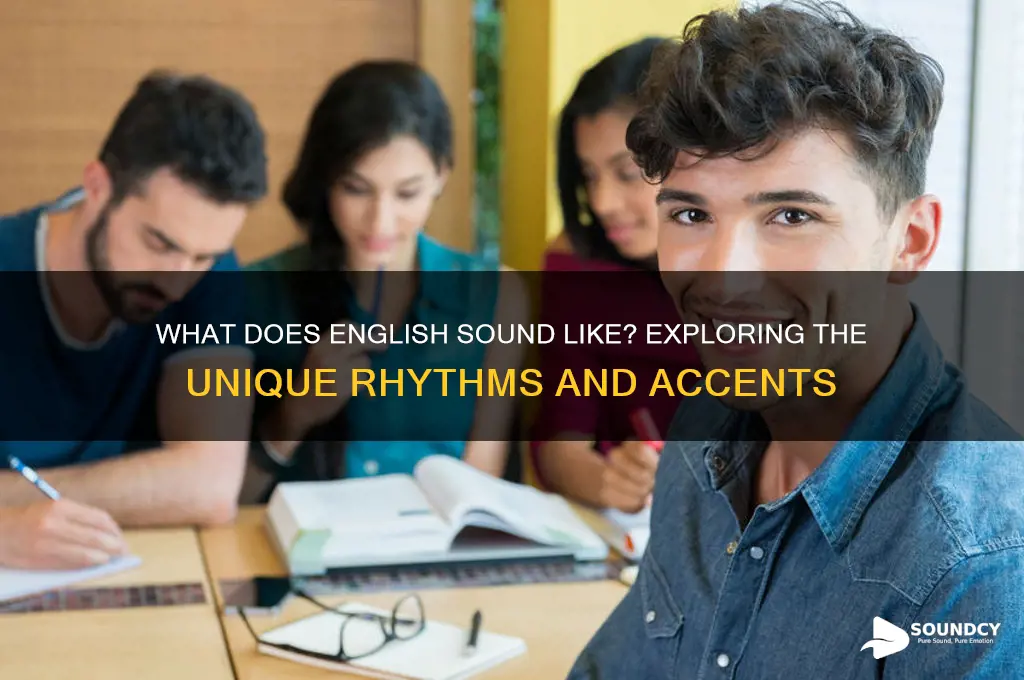 what does english sound like