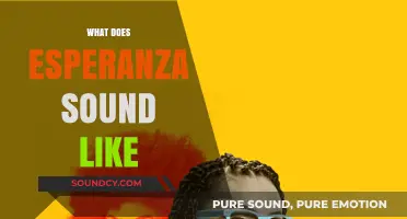 Unveiling Esperanza's Voice: A Sonic Exploration of Her Unique Sound