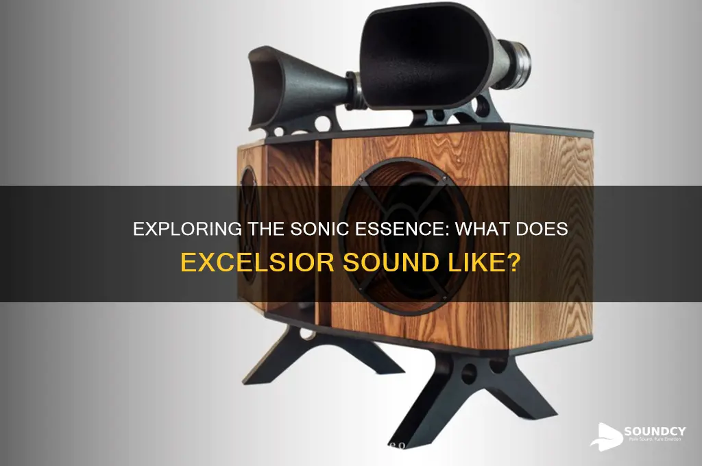 what does excelsior sound like