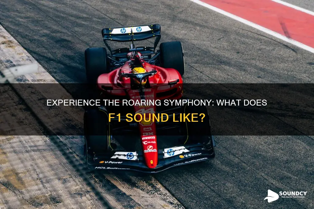 what does f1 sound like