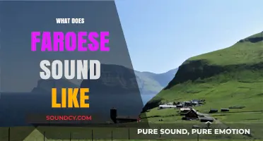 Exploring the Unique Sounds and Rhythms of the Faroese Language