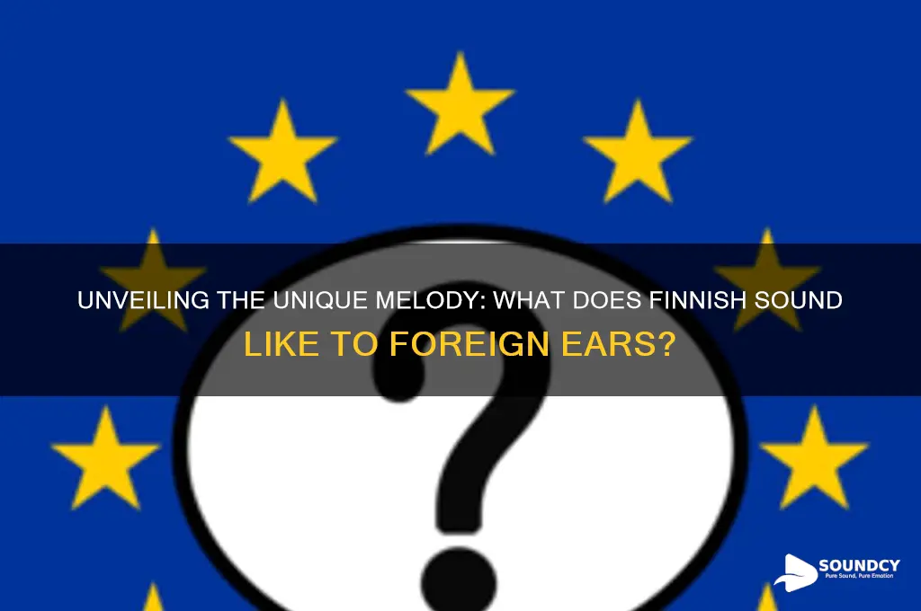 what does finnish sound like