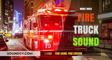 Understanding the Distinctive Siren Sound of a Fire Truck