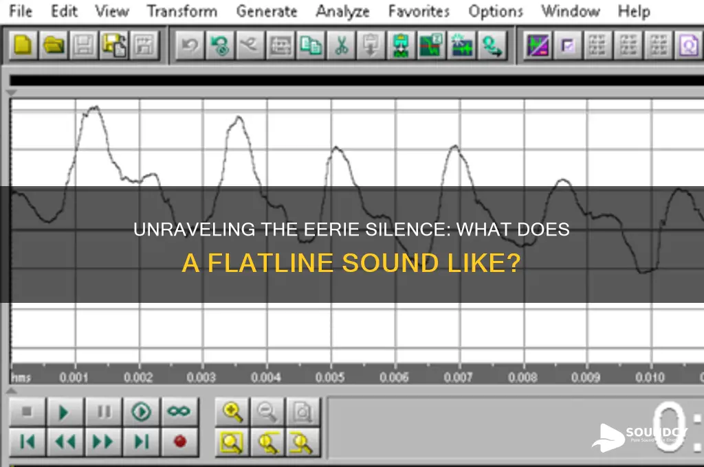 what does flatline sound like