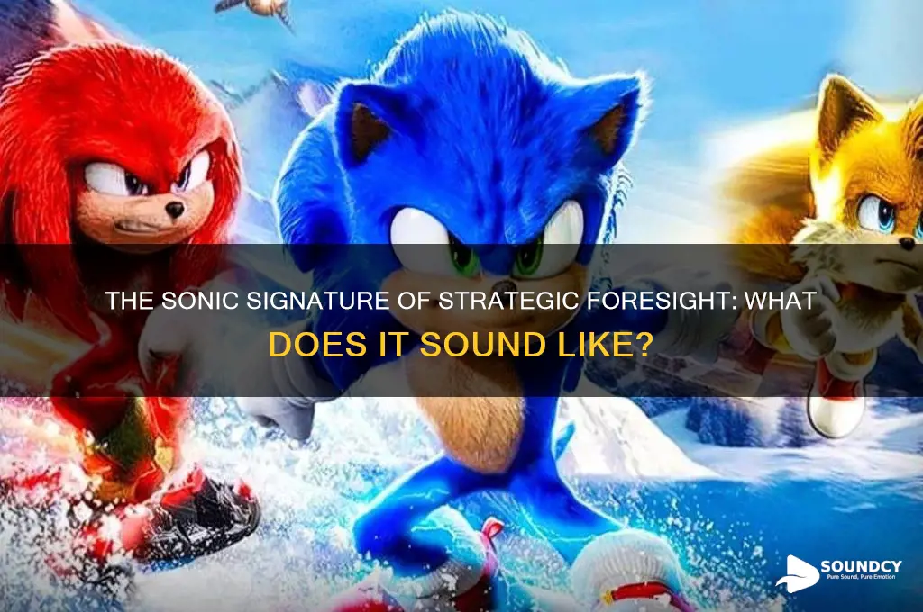 what does foresight sound like