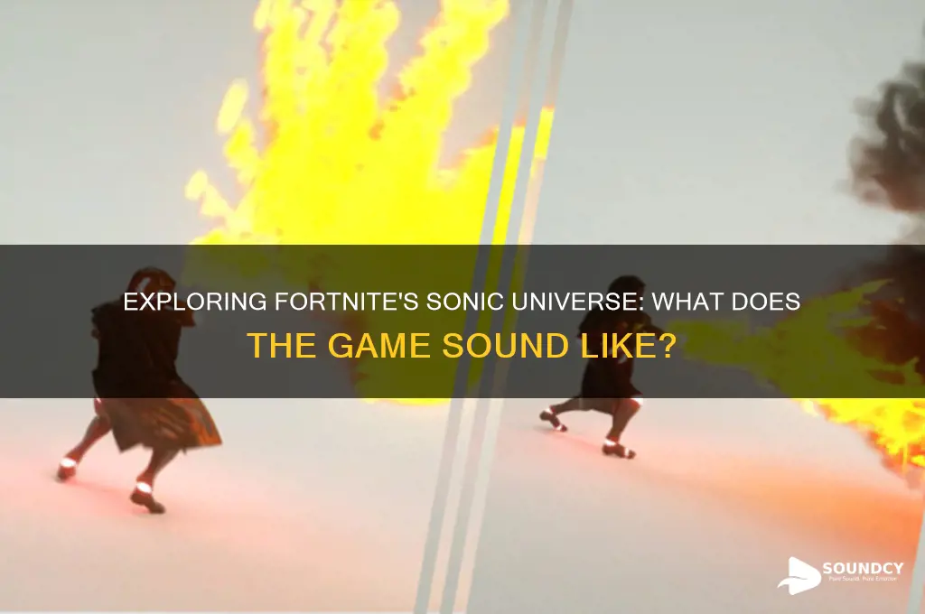 what does fortnite sound like