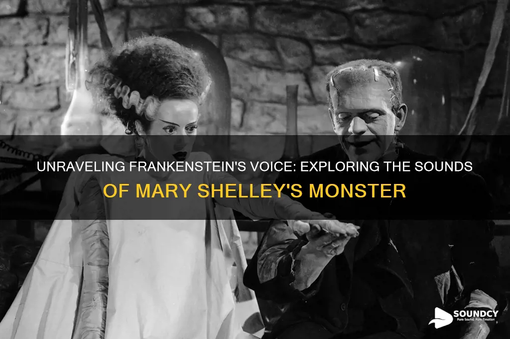 what does frankenstein sound like