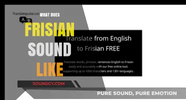 Exploring Frisian: A Unique Language's Pronunciation and Sonic Identity