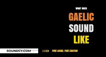 Unveiling the Unique Melody: What Does Gaelic Sound Like to You?
