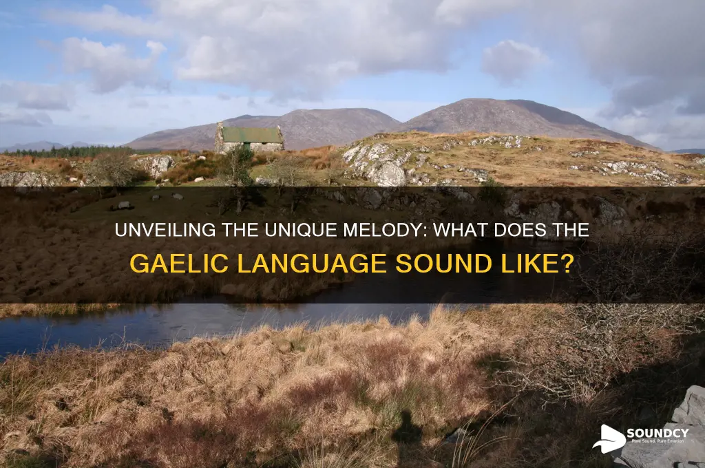 what does gaidhlig sound like