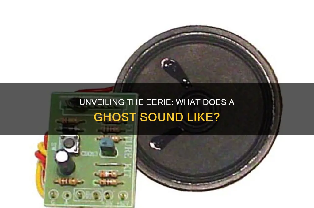 what does ghost sound like