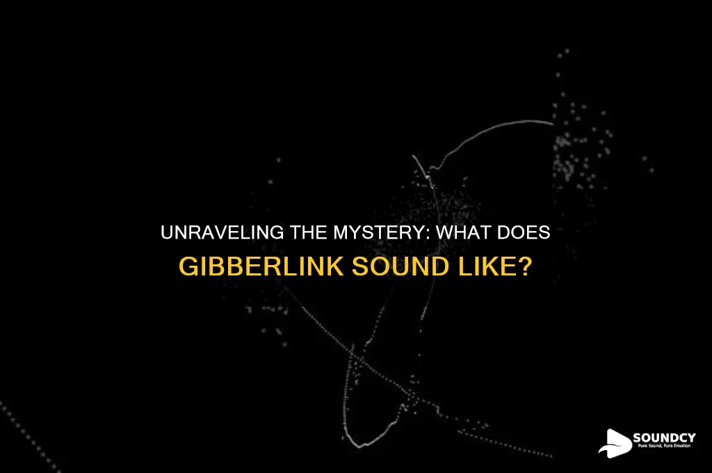 what does gibberlink sound like