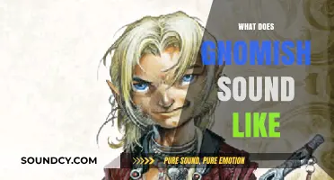 Unveiling the Mystical Language: What Does Gnomish Sound Like?