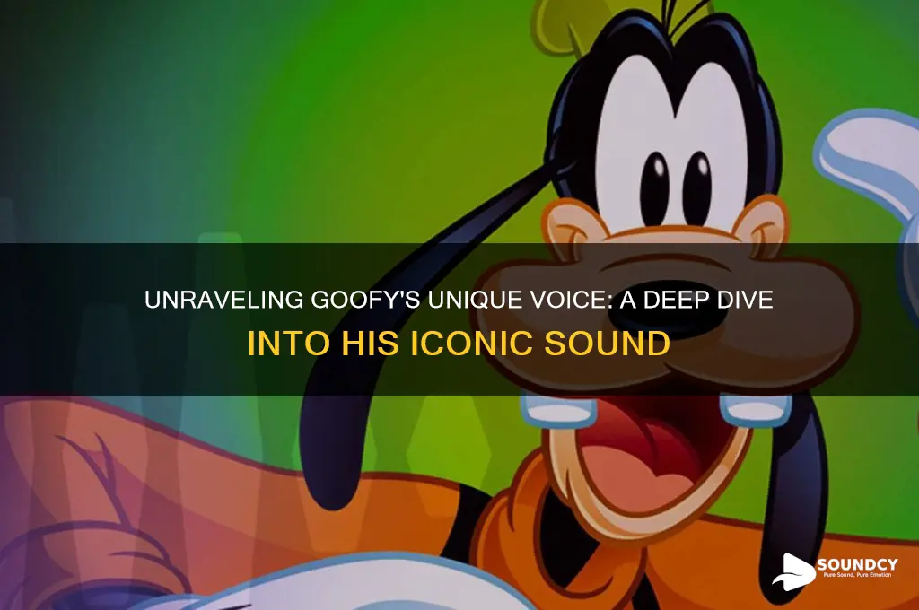 what does goofy sound like