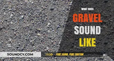 Exploring the Crunchy, Rustling, and Rattling Sounds of Gravel