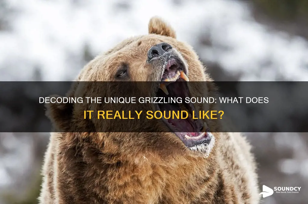 what does grizzling sound like